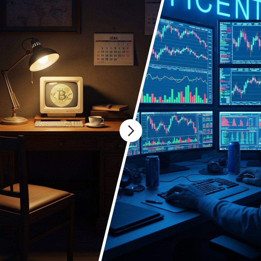 BTC 장기투자 vs 단타, 어떤 전략이 수익률이 높을까? 관련 이미지