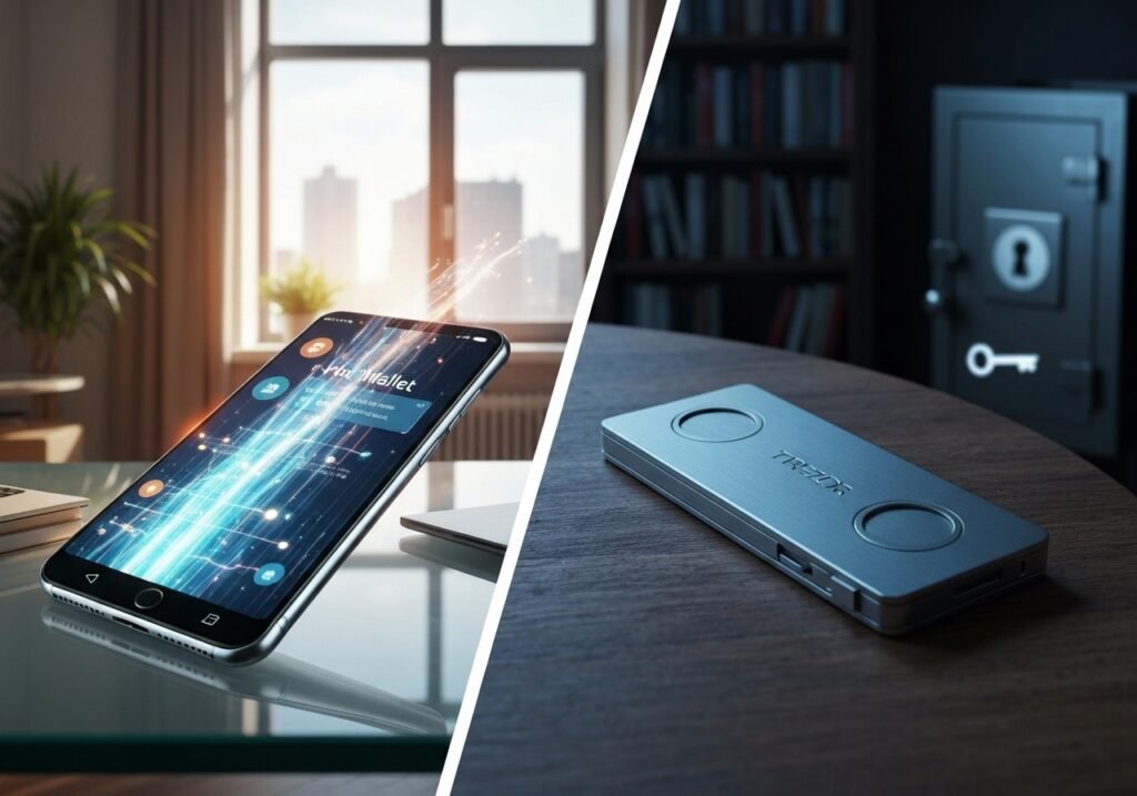 개인 지갑의 종류와 선택 기준 (핫 월렛 vs 콜드 월렛)