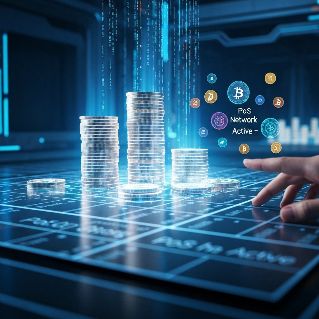 스테이킹(Staking)으로 코인 이자 받기: PoS 코인 활용법 관련 이미지