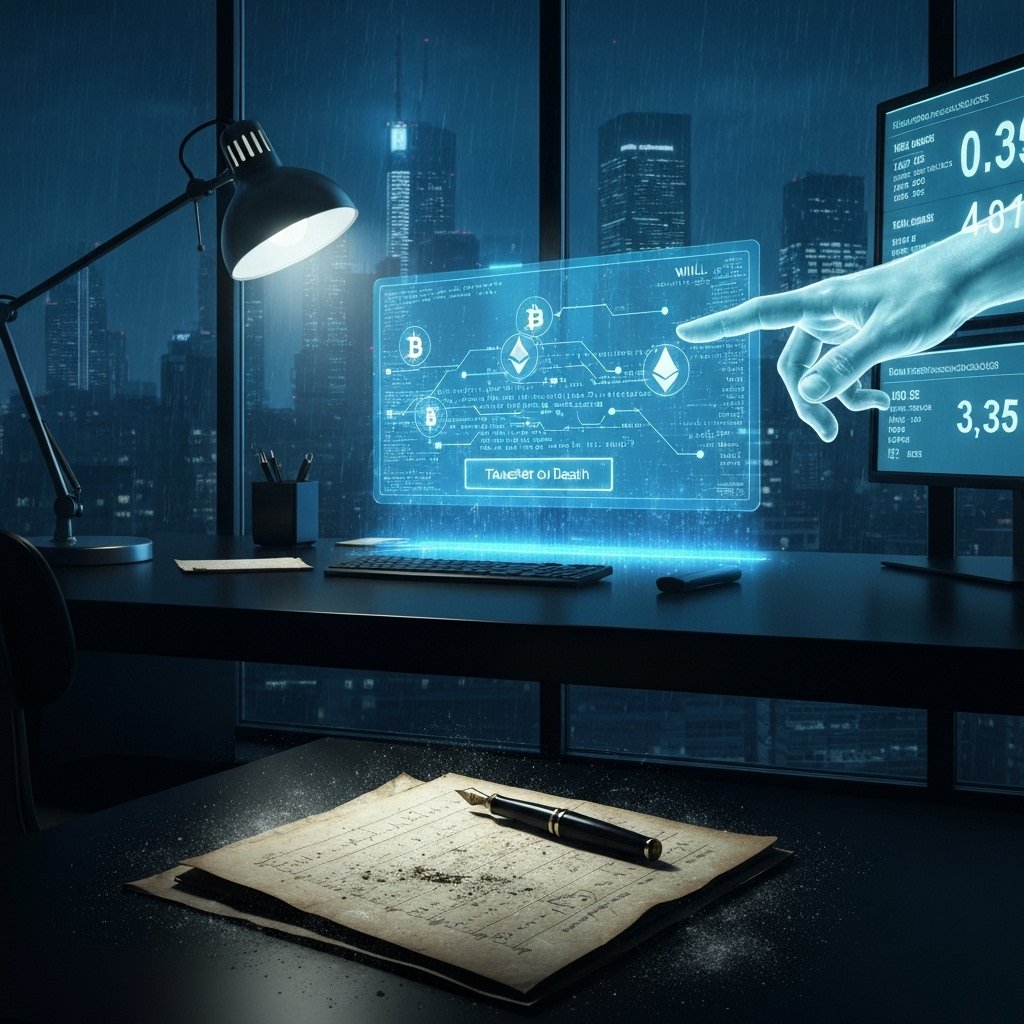 암호화폐 상속 문제: 내가 사망 후 자산을 넘기는 법 관련 이미지