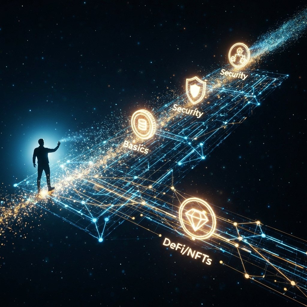 암호화폐 초보자가 다음 단계로 나아가기 위한 학습 로드맵 관련 이미지