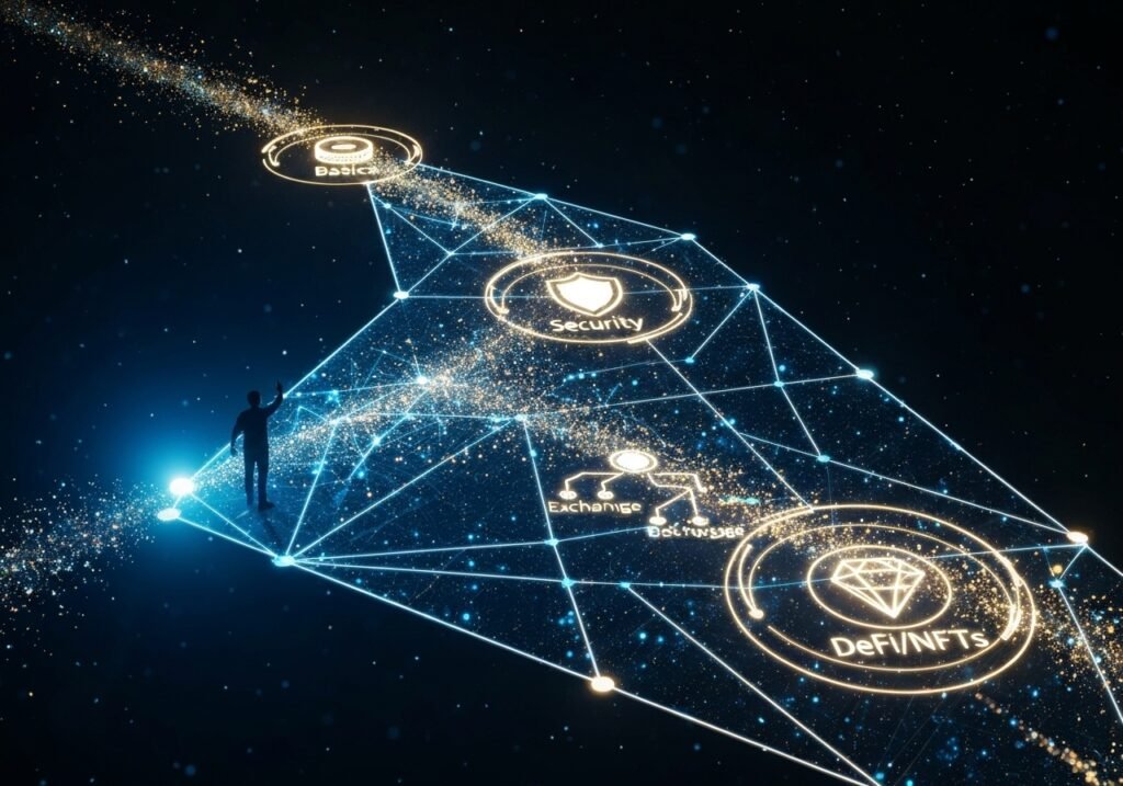 암호화폐 초보자가 다음 단계로 나아가기 위한 학습 로드맵