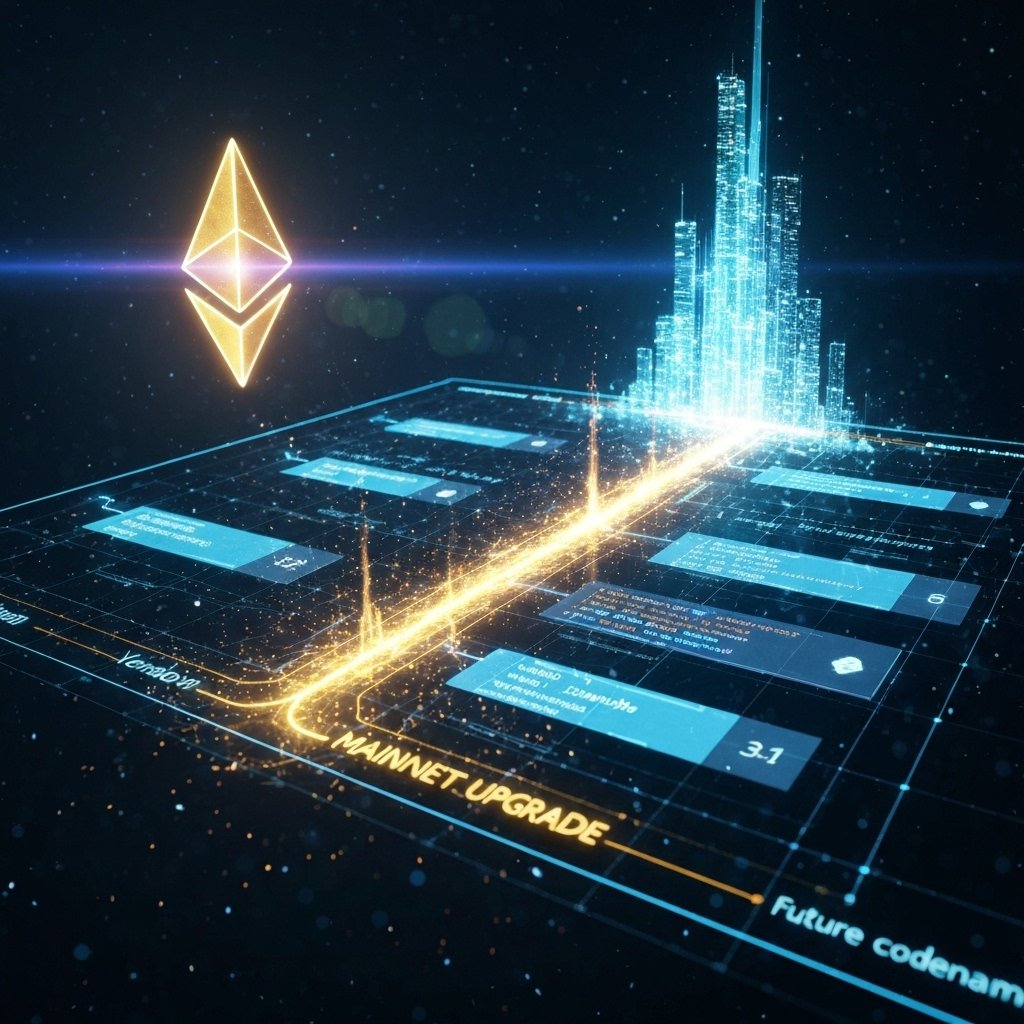 이더리움 메인넷 업그레이드 로드맵 보기 관련 이미지