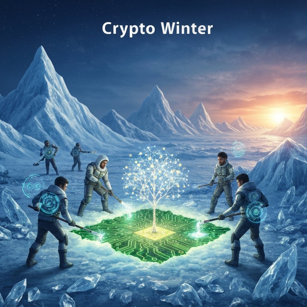 크립토 윈터(Crypto Winter) 극복하는 방법 관련 이미지